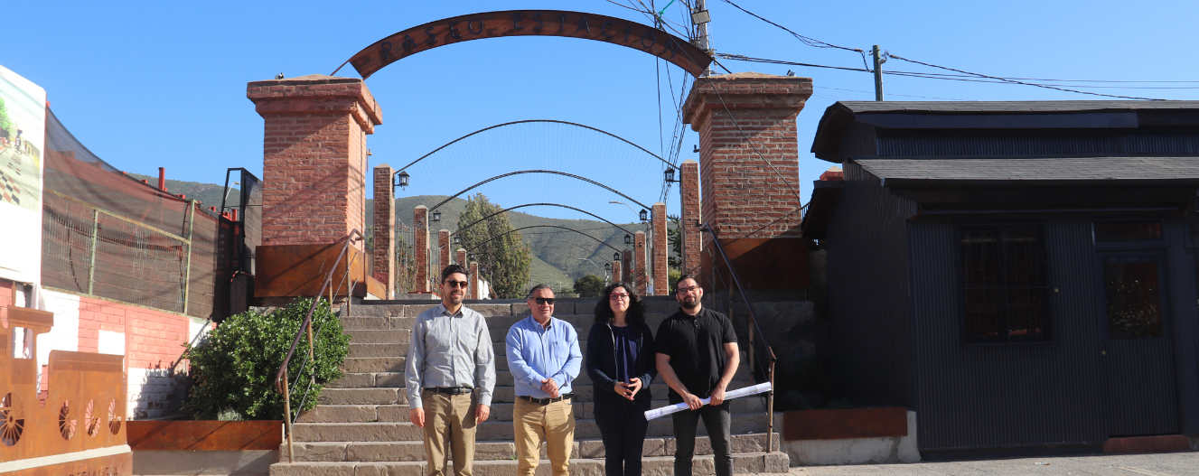 Inauguramos las obras de la nueva Plaza y Paseo Estación de La Ligua